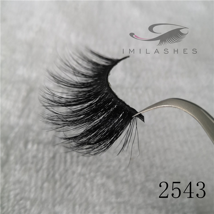 Long 25mm real mink 3D lashes wholesale China A-43